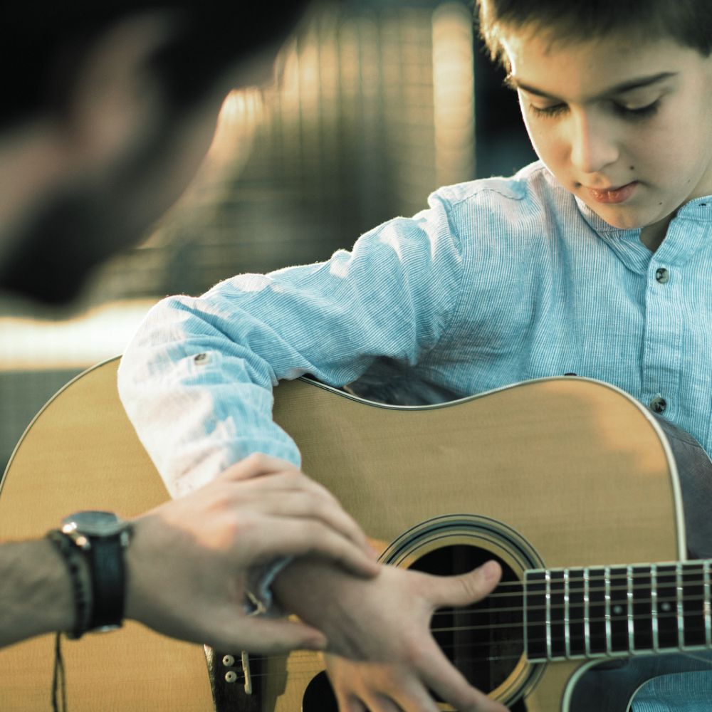Guitar lessons for children, teens and adults.